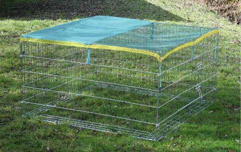 KERBL Ersatz-Sonnenschutznetz für Freilaufgehege